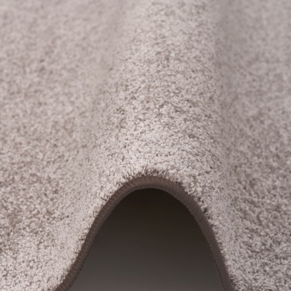 Tapis couloir uni taupe 80x160 cm — vue 4