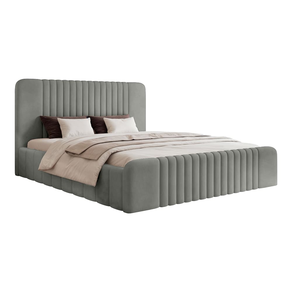 Fedve Polsterbett PARIOTTO Grau Pes - Polyester