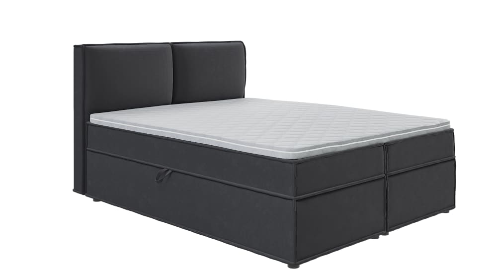 Lit boxspring 160x200 - microfibre