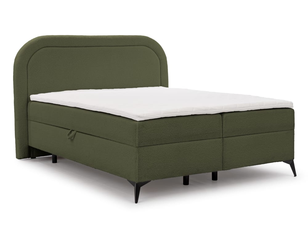 Lit boxspring 200x200 - noirs