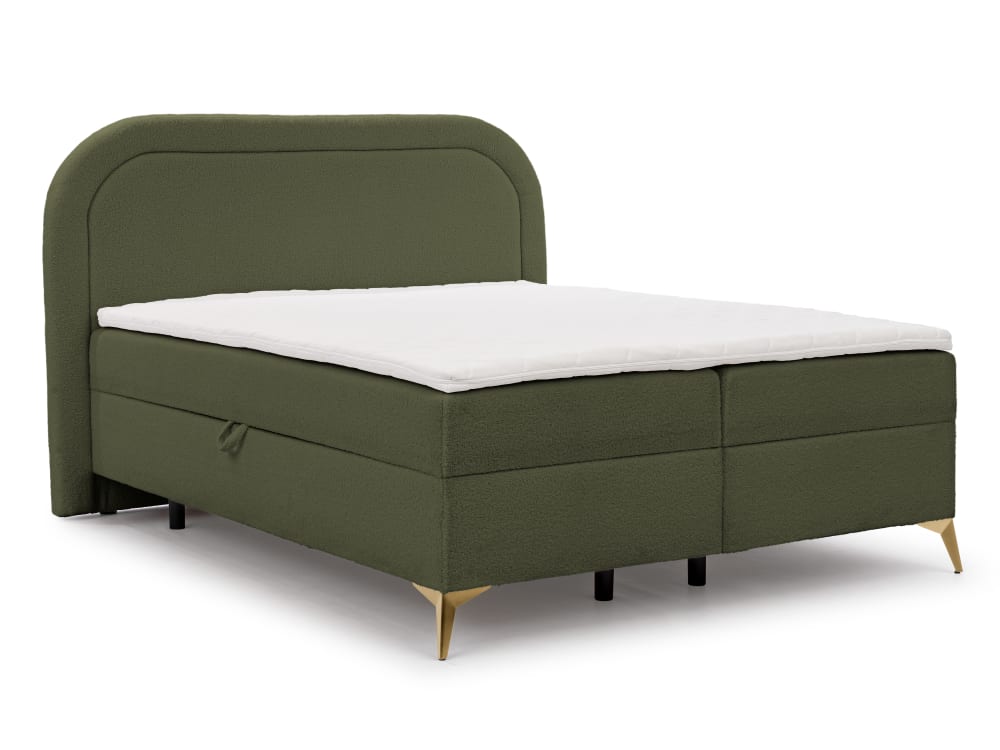 Lit boxspring 200x200 - pieds