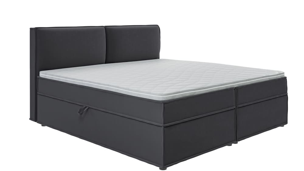 Lit boxspring 200x200 - microfibre