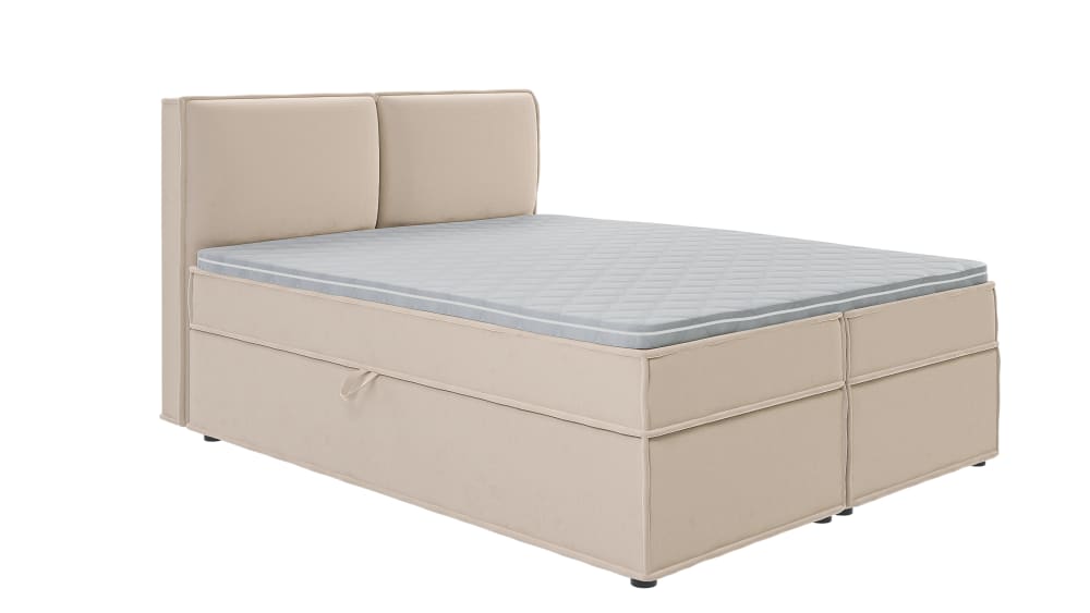 Lit boxspring 160x200 - microfibre