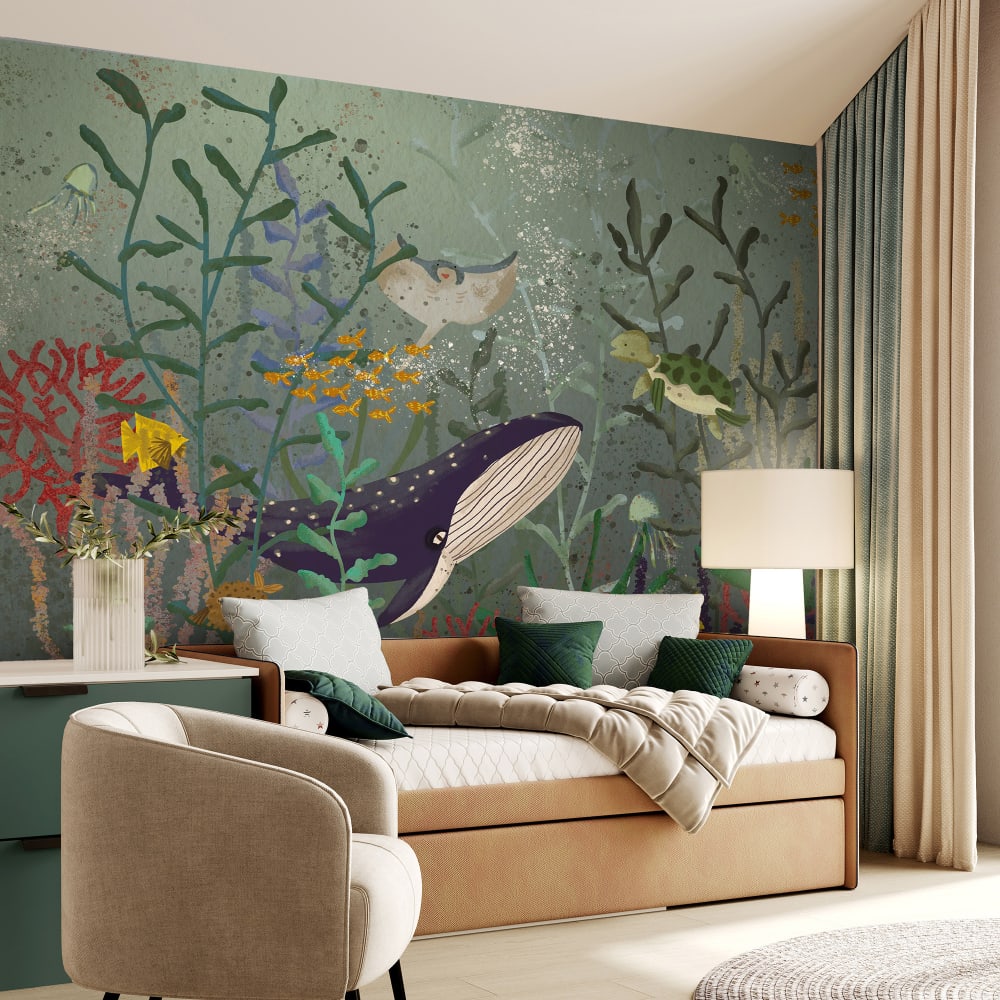 Fresque panoramique fond