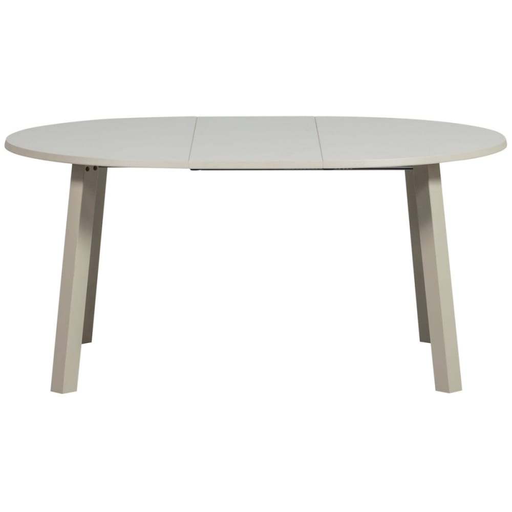 Table ronde extensible en chêne gris D120