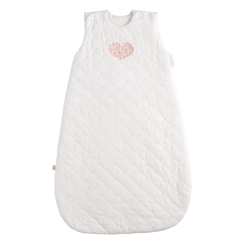 Sauthon Kuscheliger Baby-Schlafsack aus gesteppter Baumwolle BEIGE BAUMWOLLE Baby