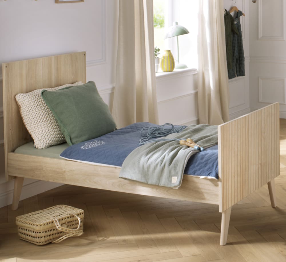 Babydecke aus Baumwolle mit Stickerei - Maisons Du Monde