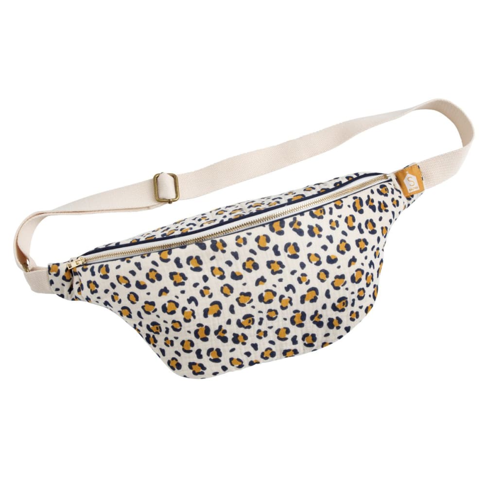 Sac banane en gaze de coton imprimé
