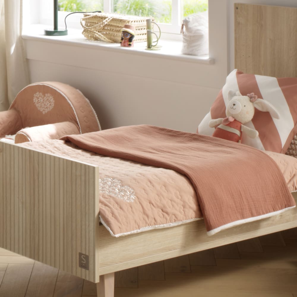 Babydecke aus Baumwolle mit Stickerei - Maisons Du Monde