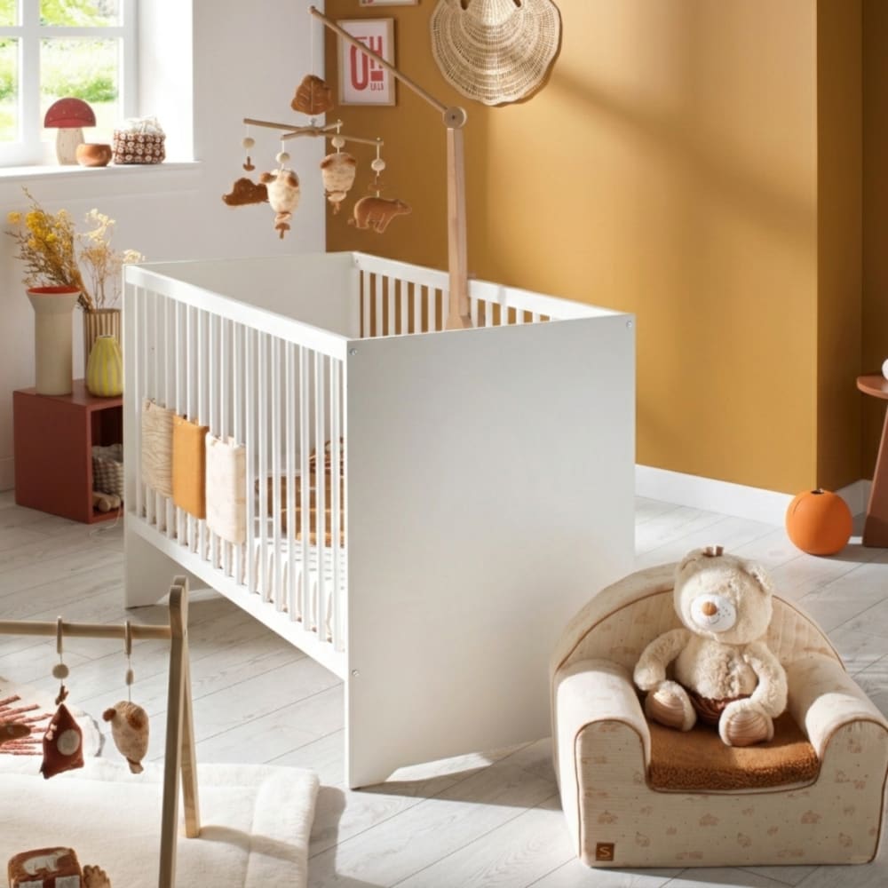 Chambre complète bébé avec lit 120x60cm