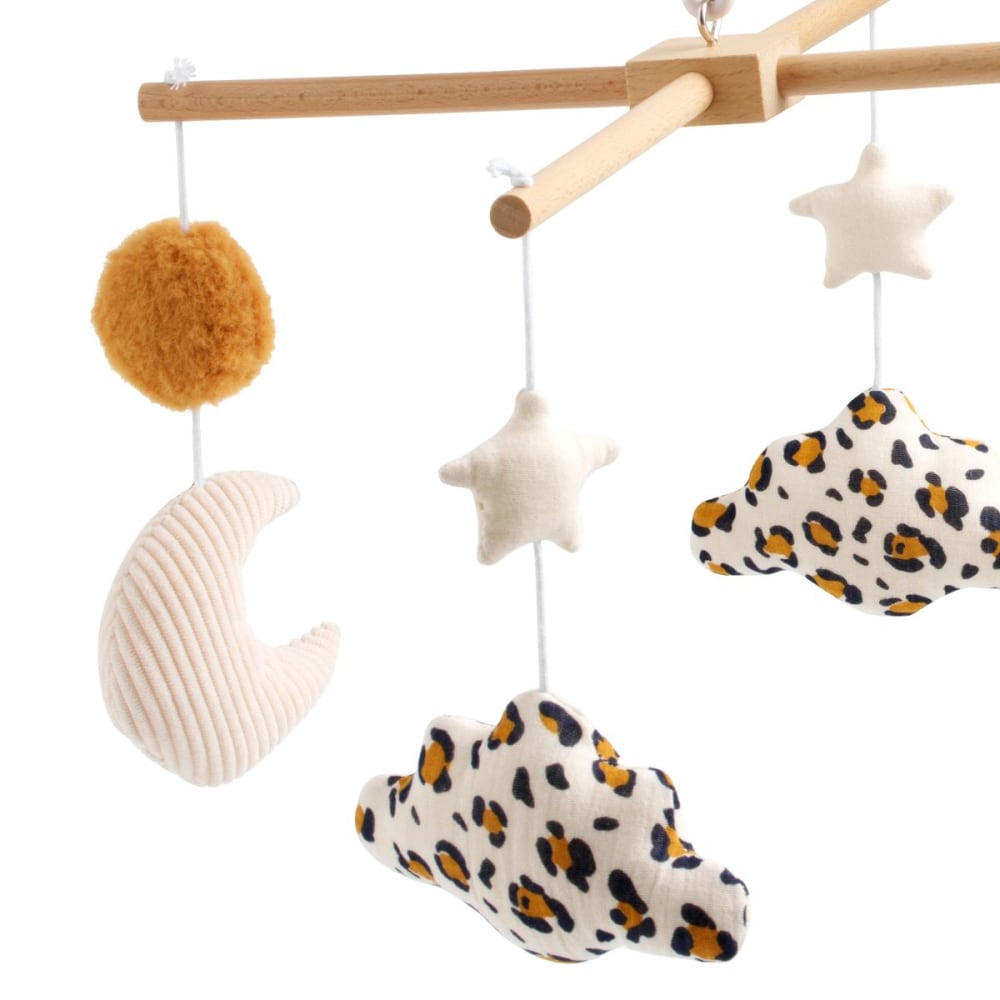 Musik-Mobile aus Holz mit 4 Spielzeugen - Maisons Du Monde