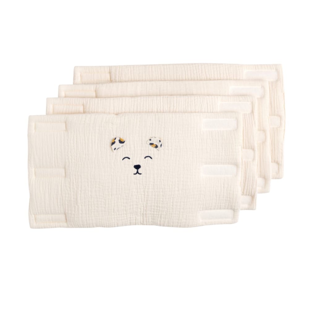 Protections de barreaux de lit bébé en gaze de coton