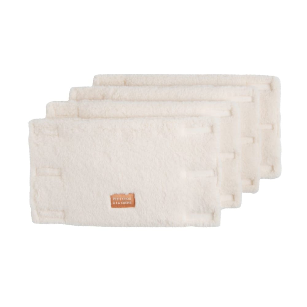 Protections de barreaux de lit bébé en sherpa