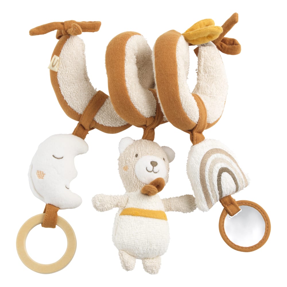 Sauthon Activity Spiral aus Bouclé Bio-Baumwolle BEIGE BAUMWOLLE Baby