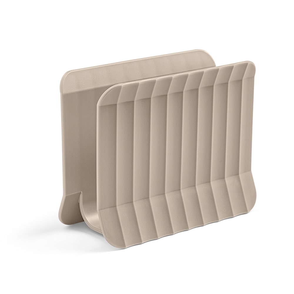 Porte-serviettes vertical en polypropylène gris mat