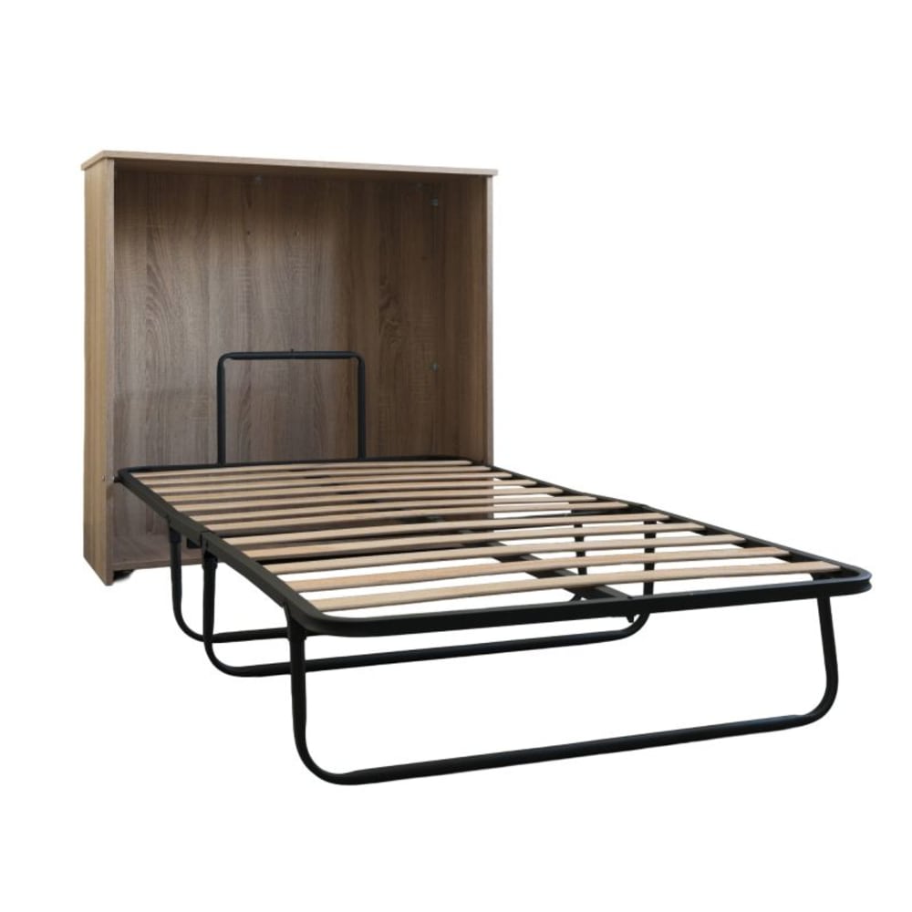 Lit pliant Plegatin + matelas couleur cambrian 104.6x99.6x42cm