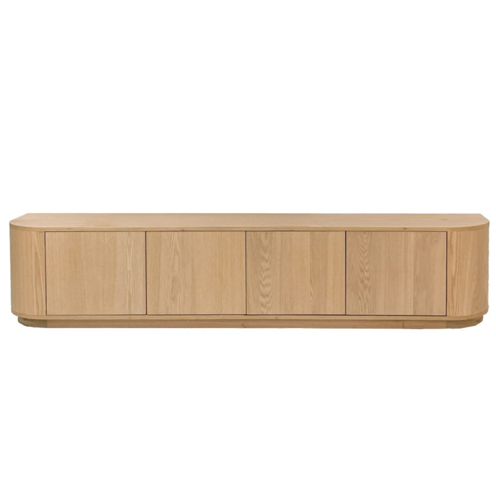 TIAGO- Meuble TV 220 cm Chêne