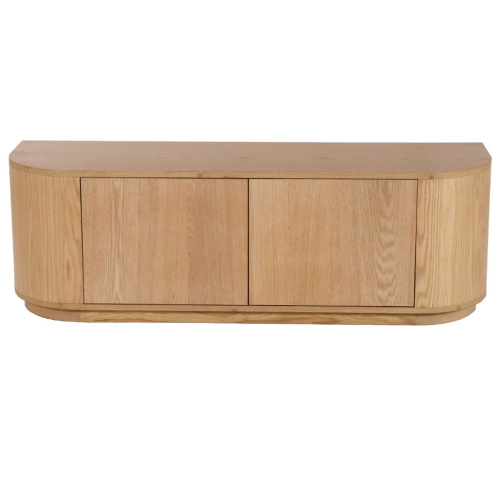 TIAGO- Meuble TV 140 cm Chêne