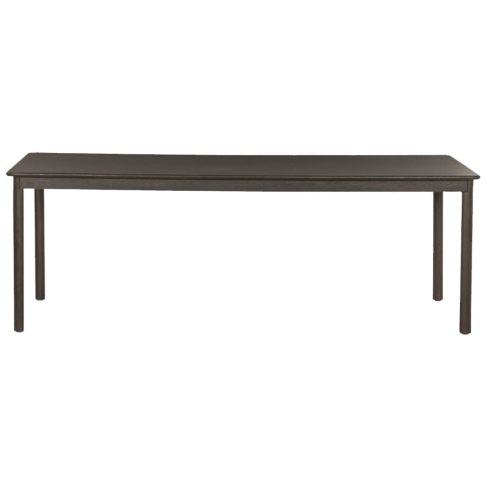ROVERI- Table à manger rectangulaire L.220 cm Chêne Expresso