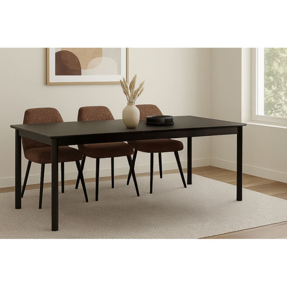 Rechteckiger Esstisch L.220 cm Eiche Expresso - Maisons Du Monde
