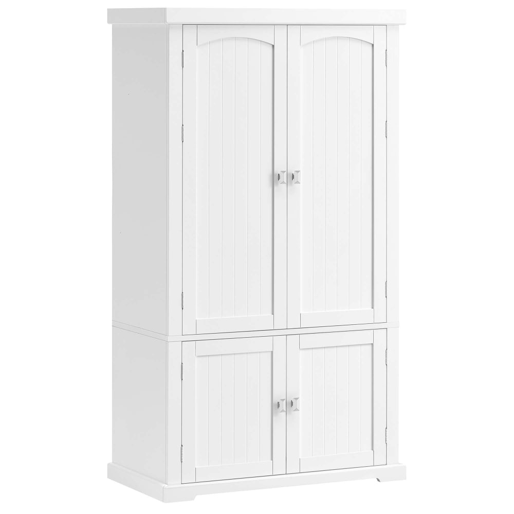 Buffet haut cuisine 40 x 76 x 135,8 cm grand espace blanc