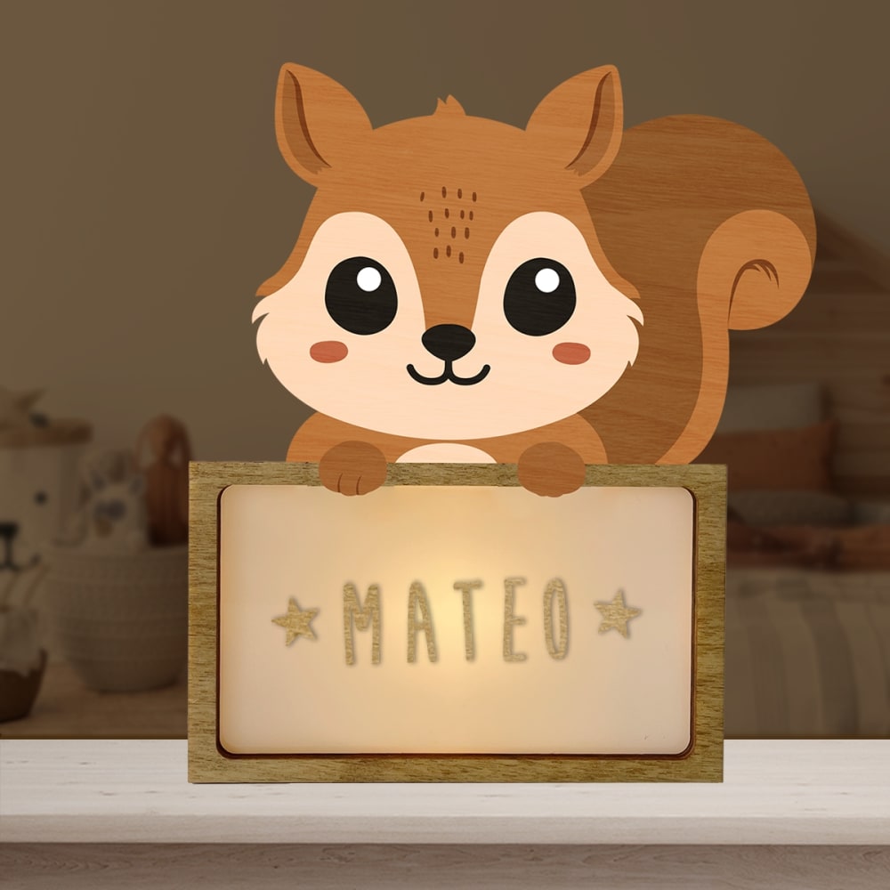 Anpassbare Lampe - Eichhörnchen - Maisons Du Monde