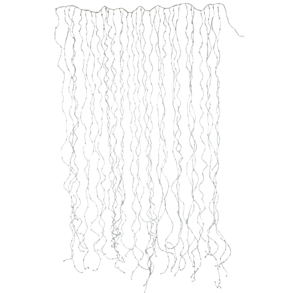 Rideau lumineux en Plastique Argent 200x300cm