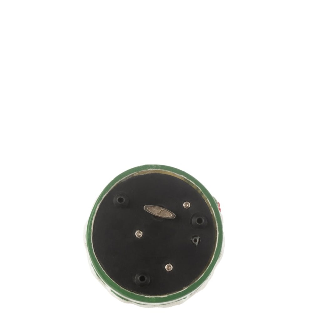 Boite à musique Père Noël en polyrésine multicouleur 10x10x19 cm