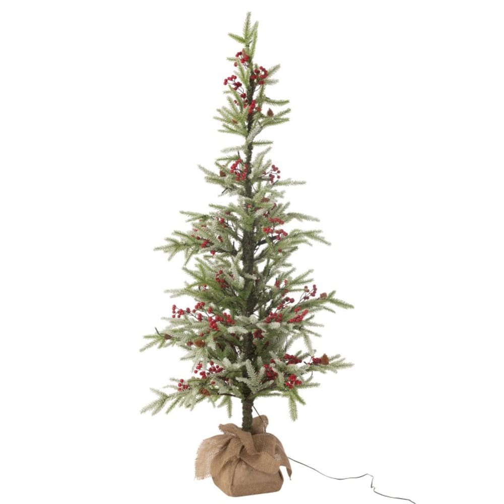 Sapin de noël à led - rouge