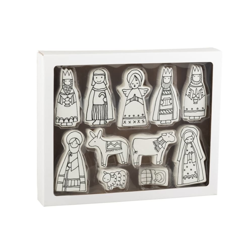 Scène de la nativité