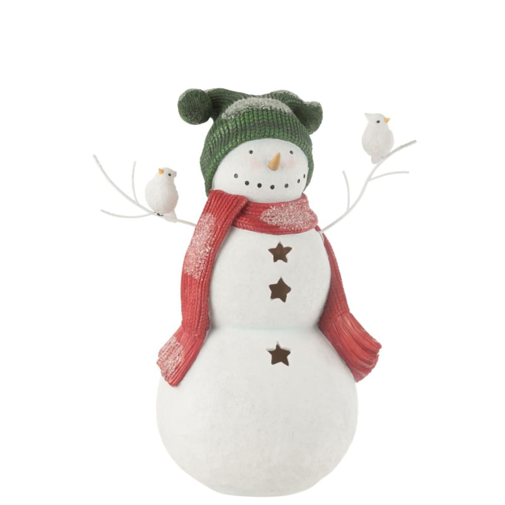 Bonhomme de neige en - multicouleur