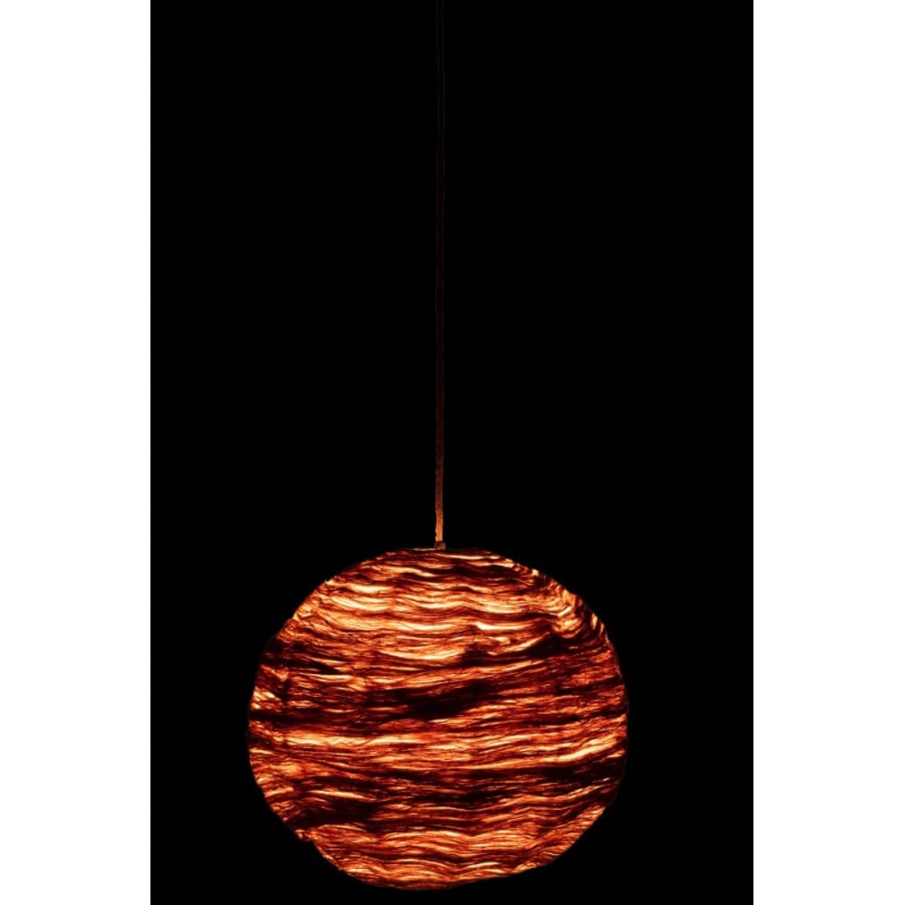 Suspension boule en bois naturel 50x50x45cm — vue 3