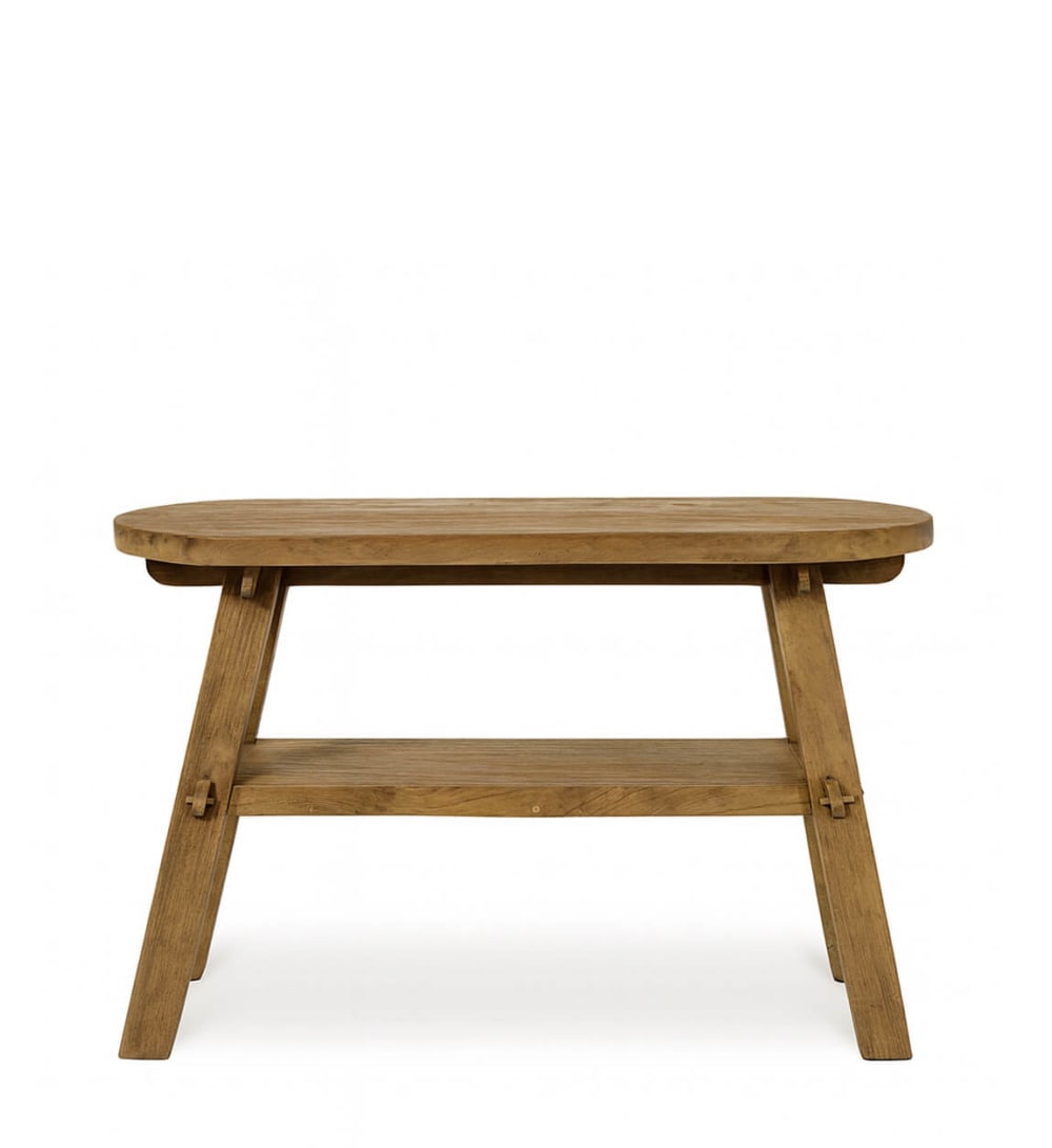Konsole aus Holz, B 120 cm, braun - Maisons Du Monde