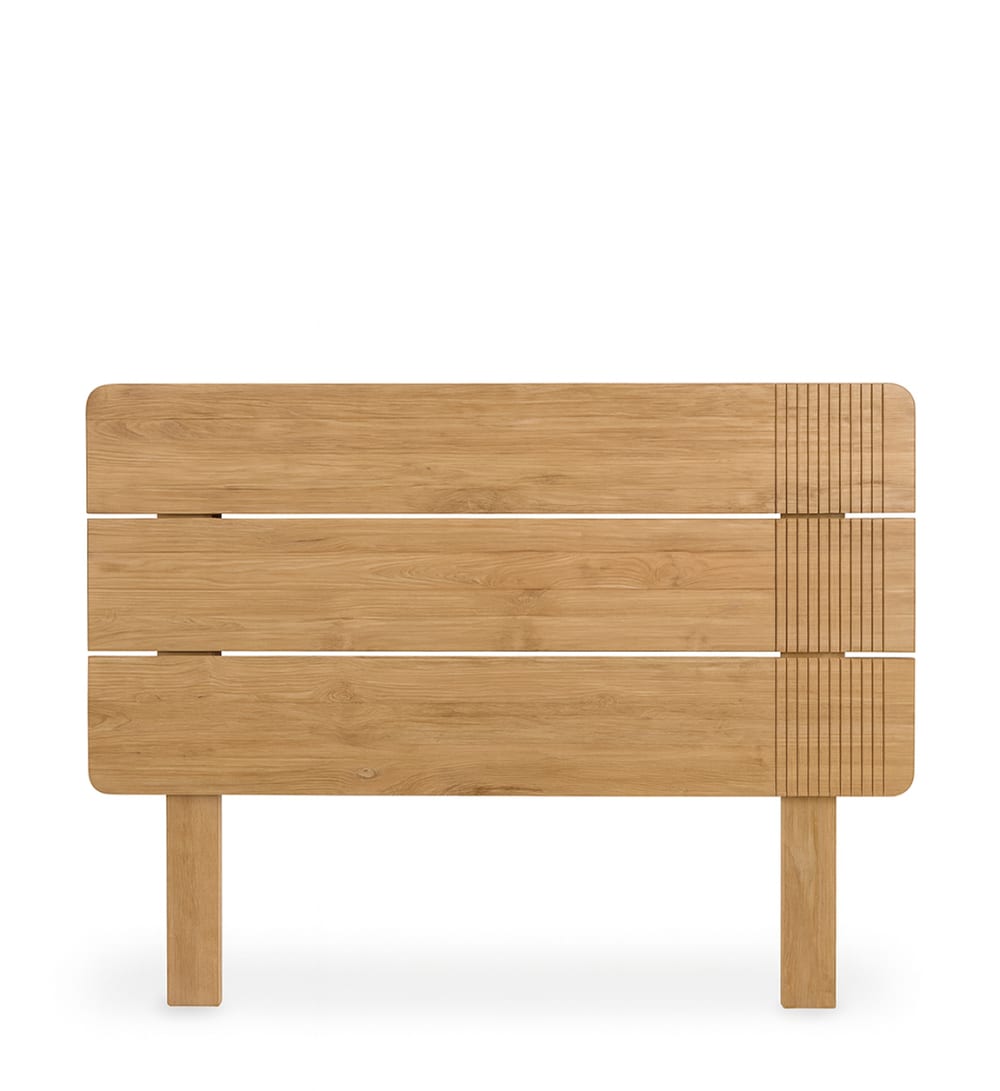 Tête de lit en teck beige L 160 cm