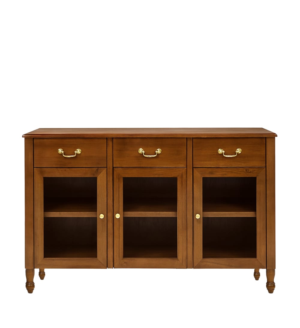 Sideboard aus Holz, H 140 cm, braun - Maisons Du Monde