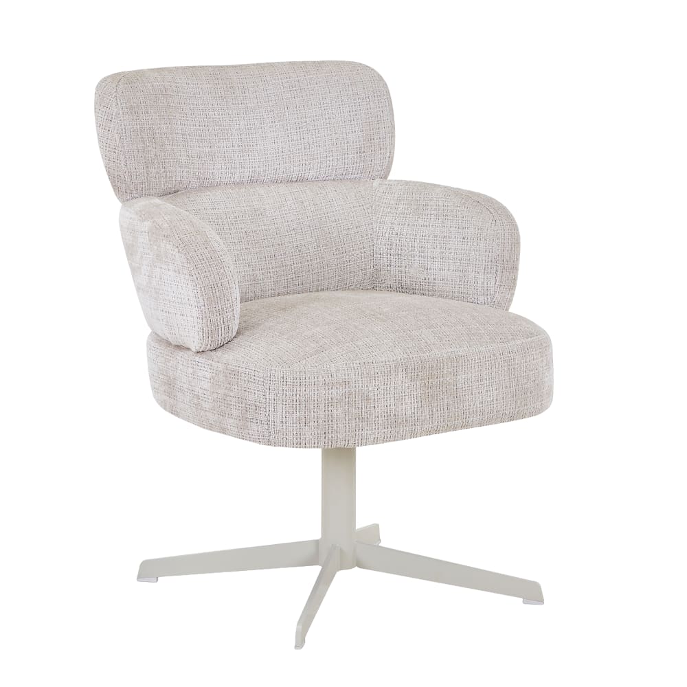 fauteuil en tissu beige
