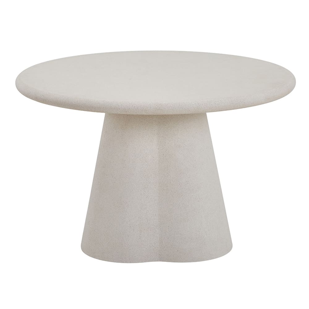 Table à manger effet bois blanc 4 personnes