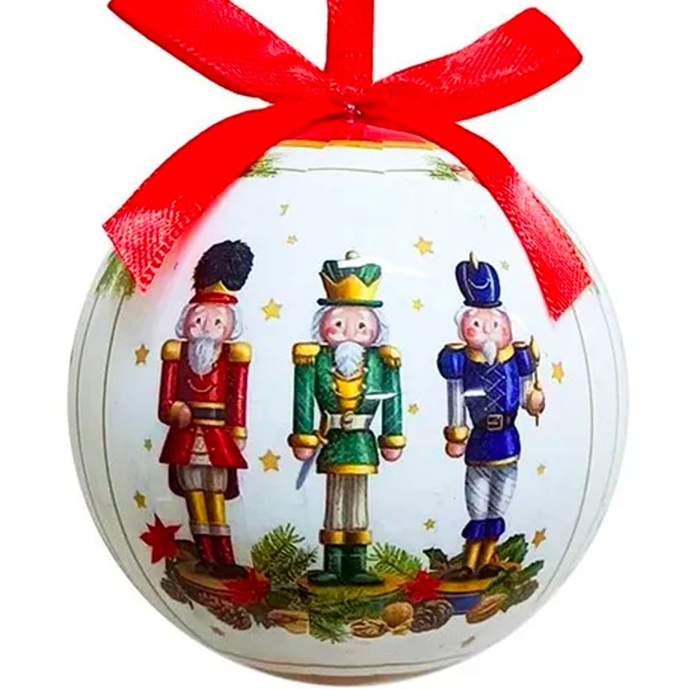Coffret de 5 boules de Noël rétro soldats casse-noisette 7.5cm - Maisons du Monde