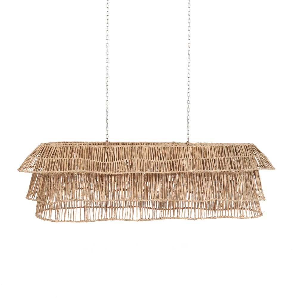Suspension Herbe de mer Marron 135x40x50cm
