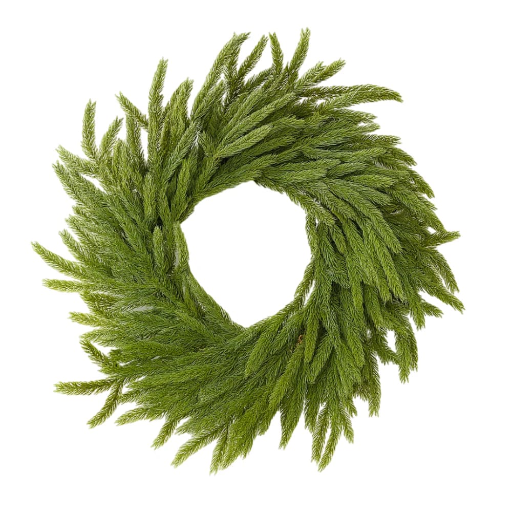 Couronne+de+Noel+ronde+verte,+Ø+60+cm