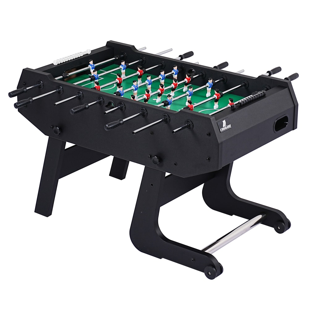 Tischkicker Klappbar inkl. 4 Bälle & 2 Metallpunktzähler Grün -