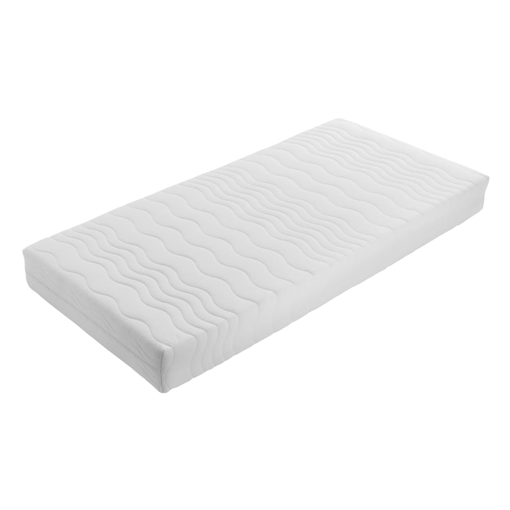Matelas hybride lit simple blanc 200 x 90 x 14 cm