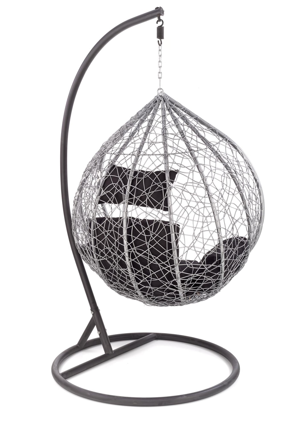 Fauteuil de jardin en rotin synthétique 195x58 cm