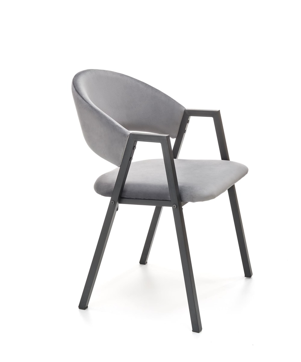 chaise en acier 54x82