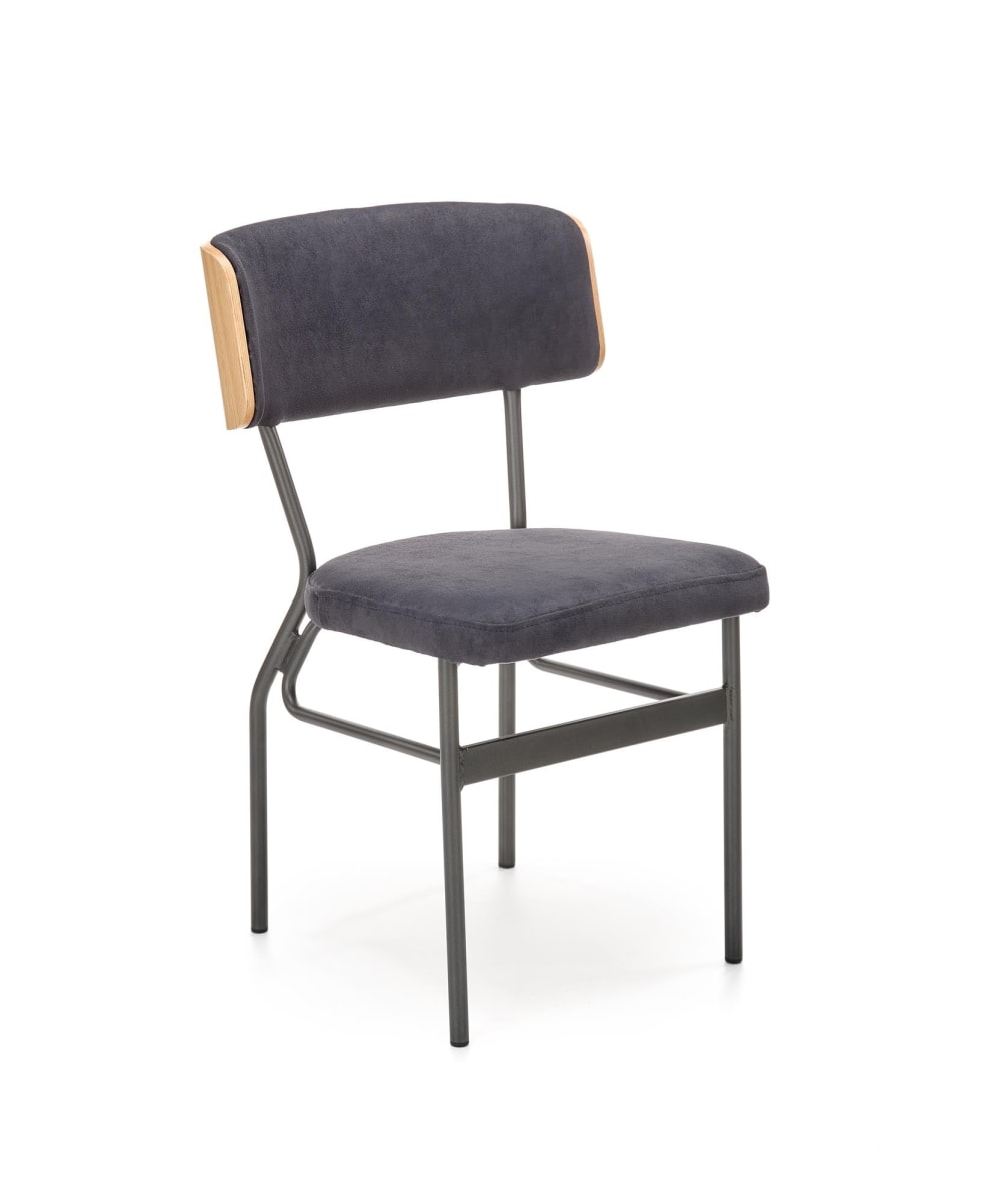 chaise en acier 50x82