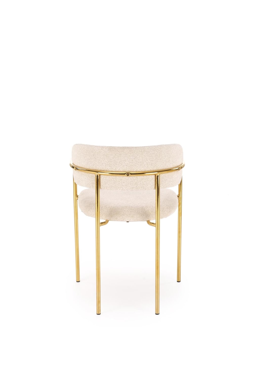 Stuhl aus verchromtem Stahl 54 x 76 cm - Maisons Du Monde
