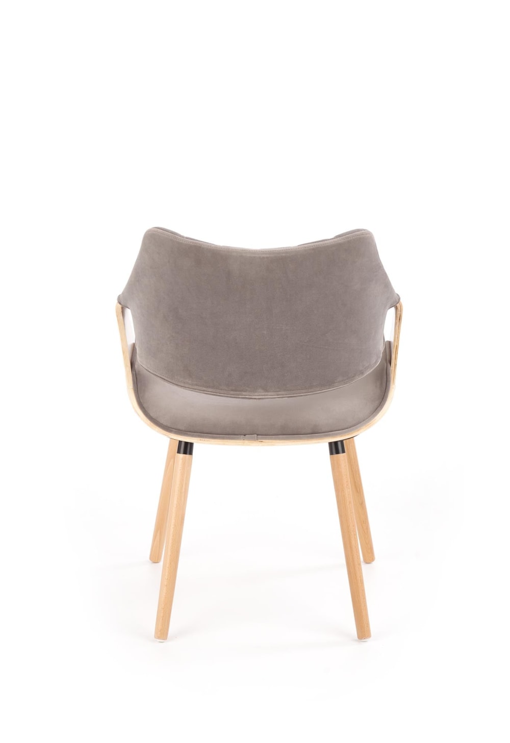 Chaise en bois/tissu 56 x 77 cm