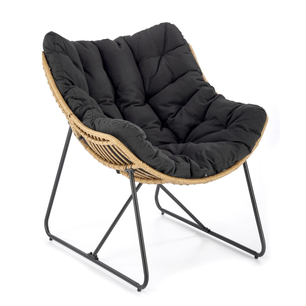 fauteuil de jardin en - rotin
