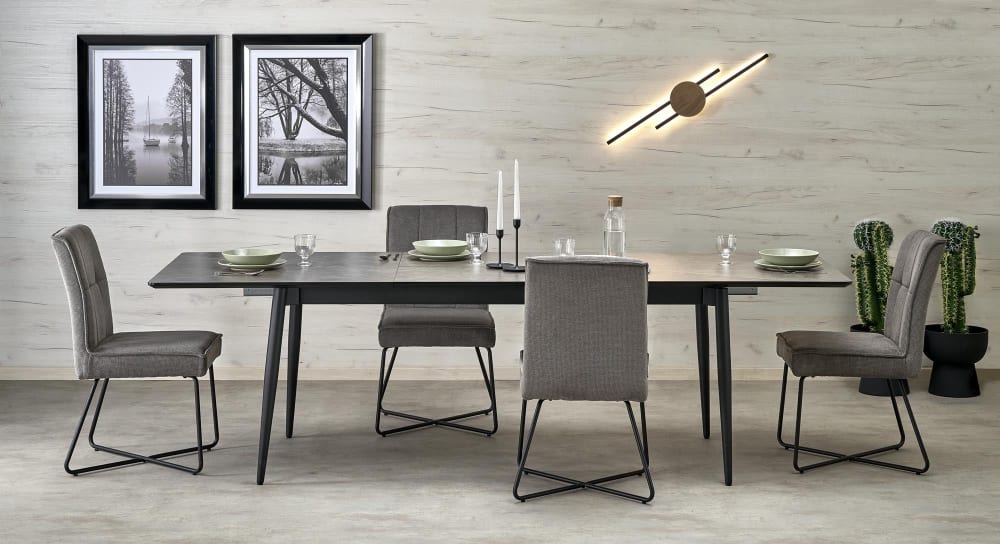 Ausziehbarer Marmortisch für 6/8 Personen 180/260x90 cm - Maisons