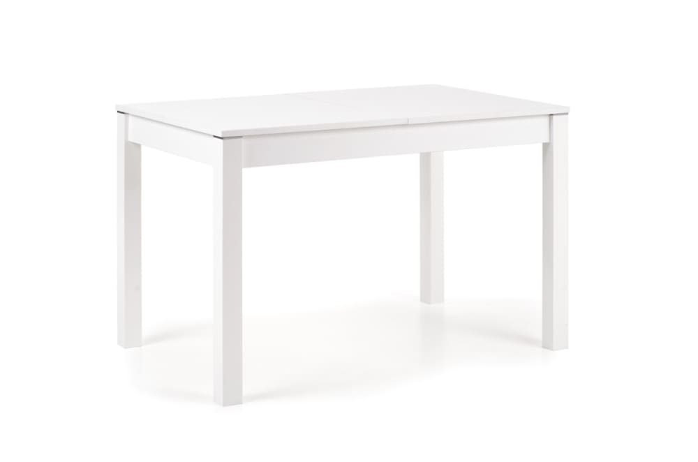 That's Casa Ausziehbarer Tisch für 4/6 Personen 118/158x75 cm Weiß Holz